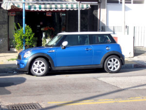 Parked Blue Mini Cooper Car 300x225 Insura Auto Insurance Review